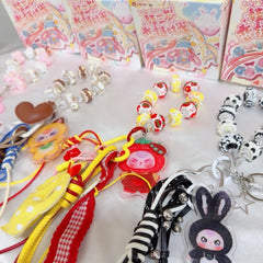 Baby Three Love Keychain Hour Series Plush Blind Box
